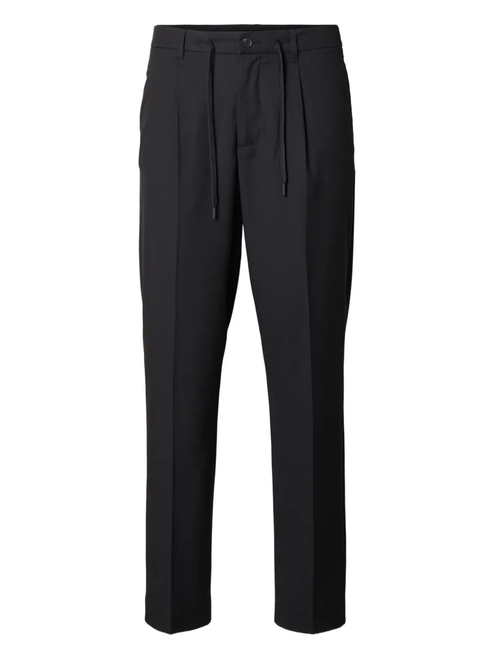 

Брюки на завязках Selected, черный