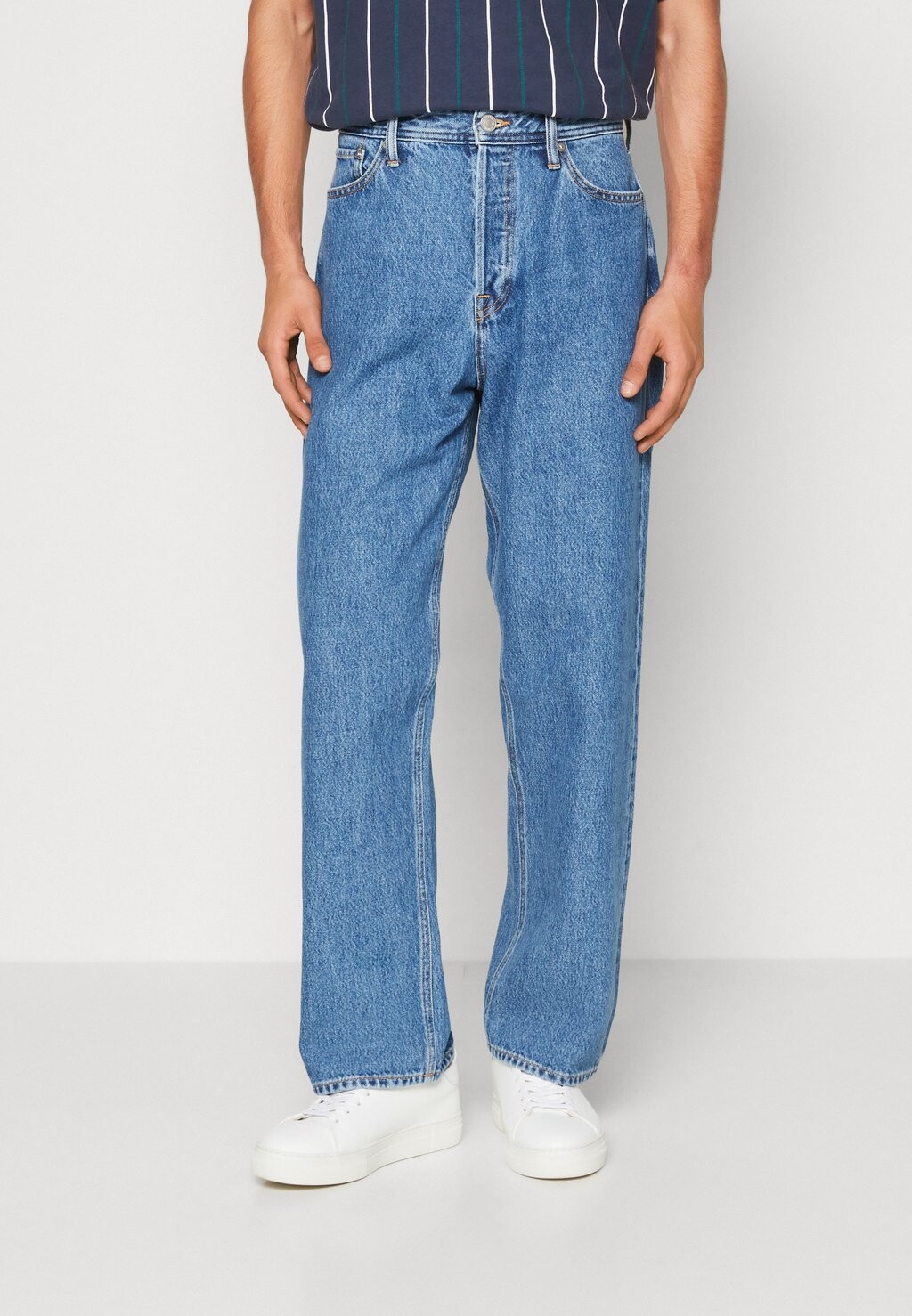 

Джинсы свободного кроя Jack & Jones JJIALEX JJORIGINAL, цвет Blue Denim