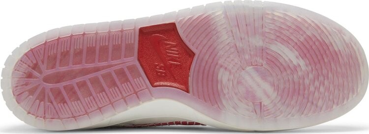 Кроссовки Dunk Low Decon SB 'N7 - Sail University Red', белый — фото 4