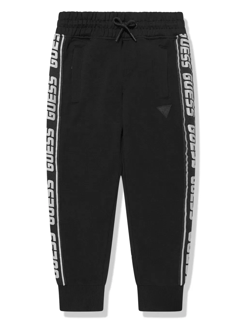Спортивные брюки с логотипом GUESS Kids, черный