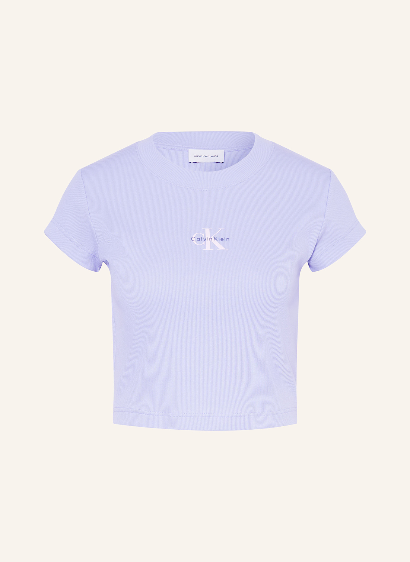 

Укороченная рубашка Calvin Klein Jeans, фиолетовый