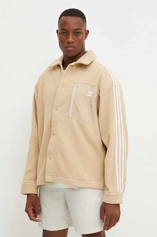 

Полярная толстовка Adidas Originals, бежевый