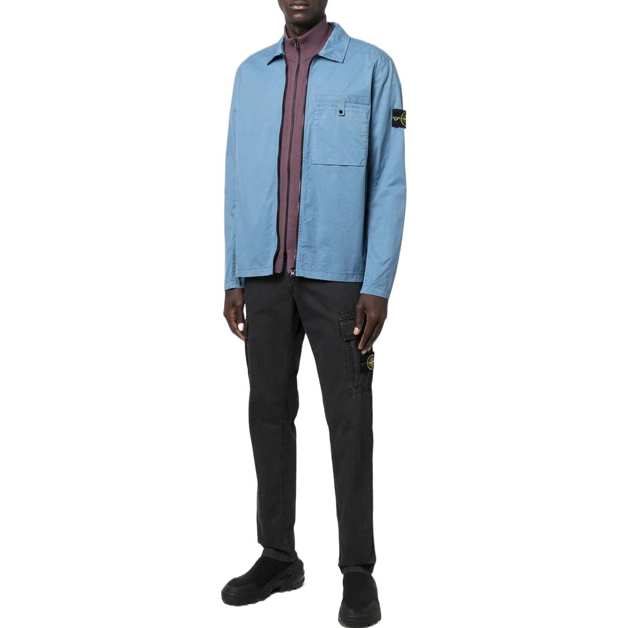 Костюм Брюки Мужские Серые Stone Island, серый — фото 2