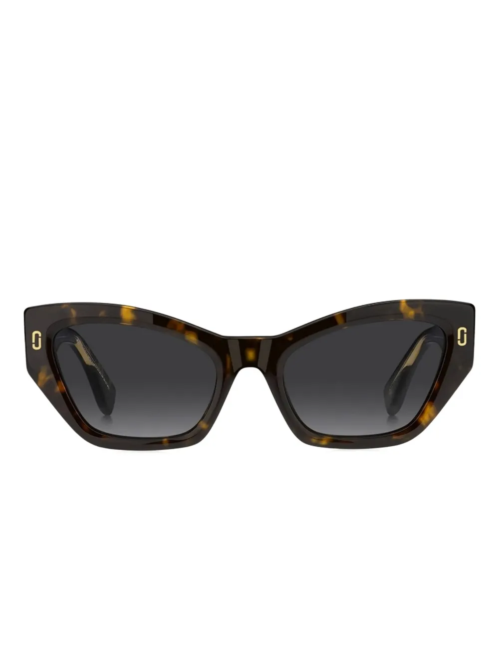 

Солнцезащитные очки в черепаховой оправе Marc Jacobs Eyewear, черный