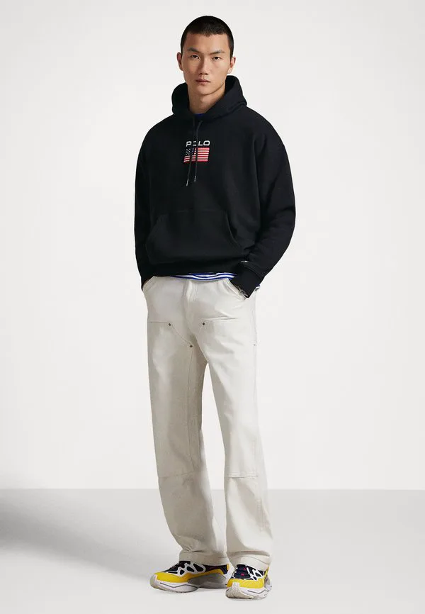 Толстовка с флисовой отделкой и олимпийским флагом Polo Ralph Lauren, Polo Black — фото 2