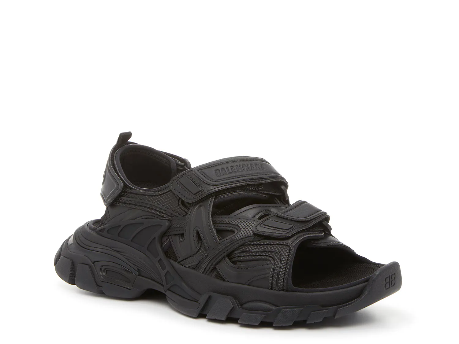 Сандалии Track Sandal Balenciaga, черный