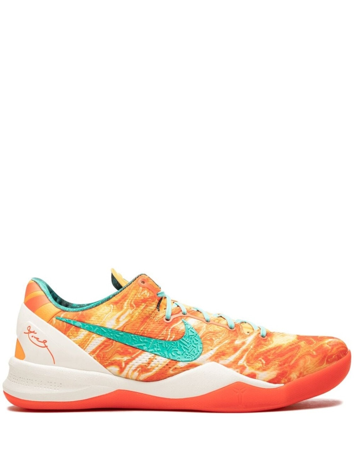 

Nike кроссовки Kobe 8 System+ AS, оранжевый, Оранжевый;белый, Nike кроссовки Kobe 8 System+ AS, оранжевый