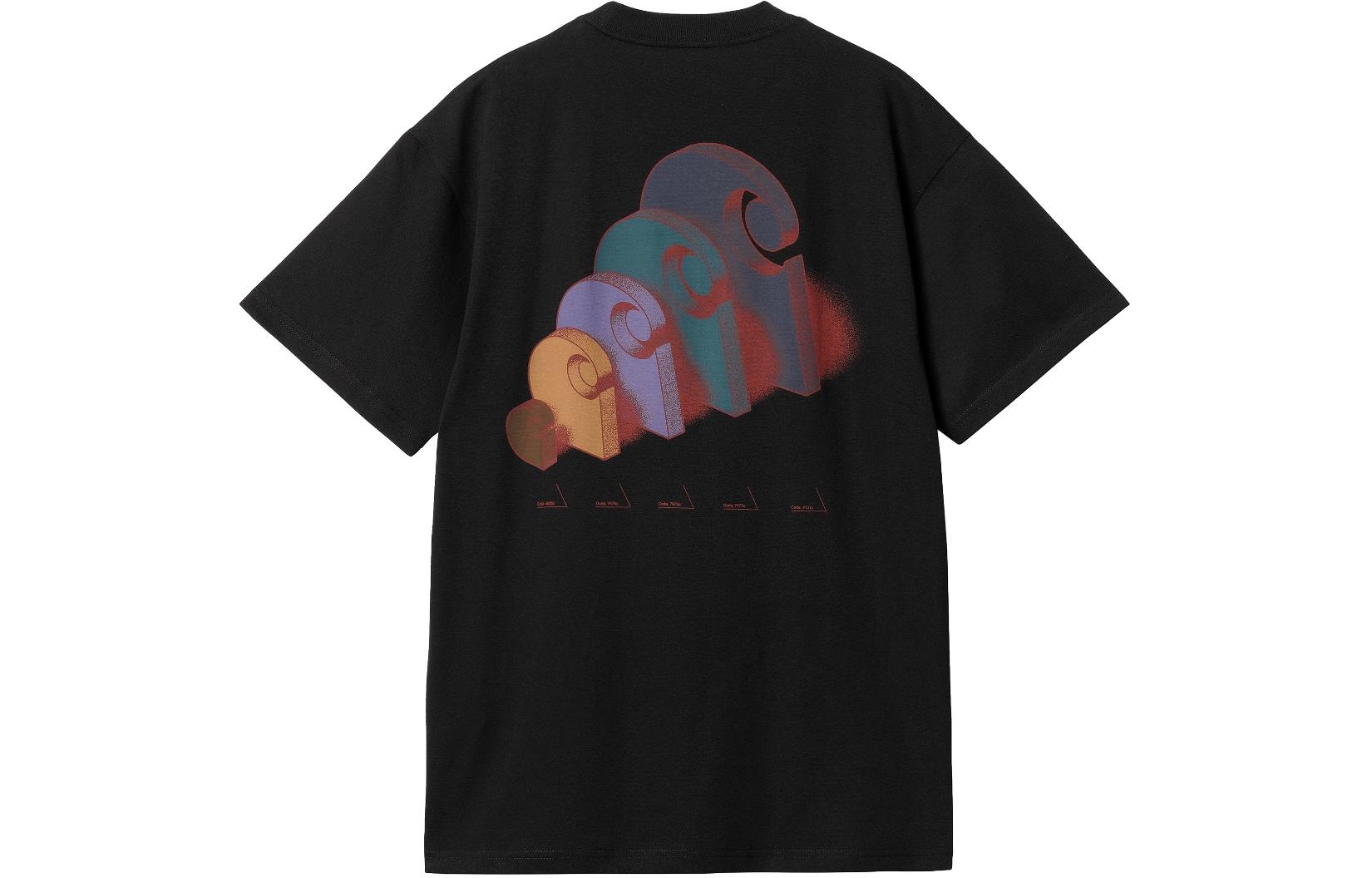 

Carhartt WIP Футболка SS24 мужская черная, Черный, Carhartt WIP Футболка SS24 мужская черная