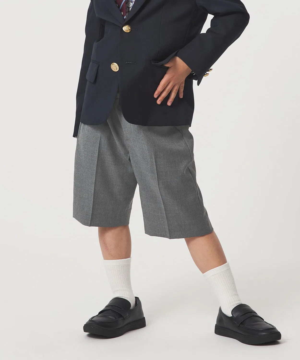 Шорты TRW Solid Shorts для детей, 110-130 см, тёмно-синие — фото 3