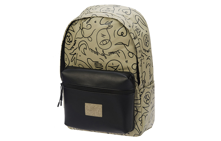 

LINING Рюкзак из ткани совместной коллекции Wade X Artist DFT, Khaki