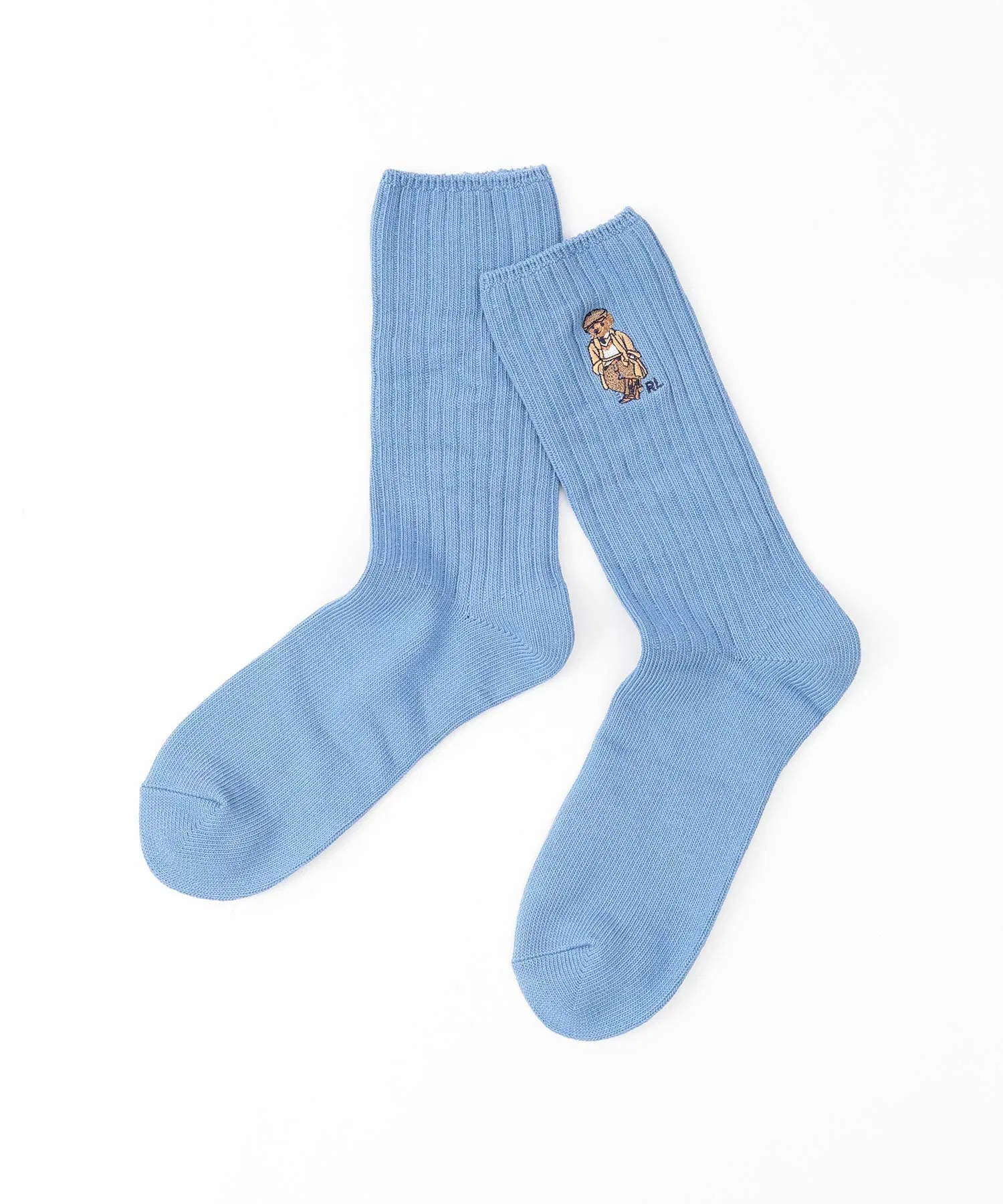 Носки POLO RALPH LAUREN HOLIDAY из органического хлопка, модель SEASONAL BEARS, низкая толщина 02012502