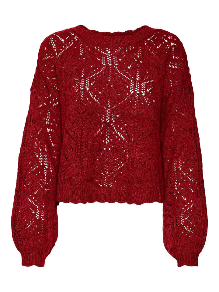 

Вязаный свитер цвета жареный рыжий Vero Moda