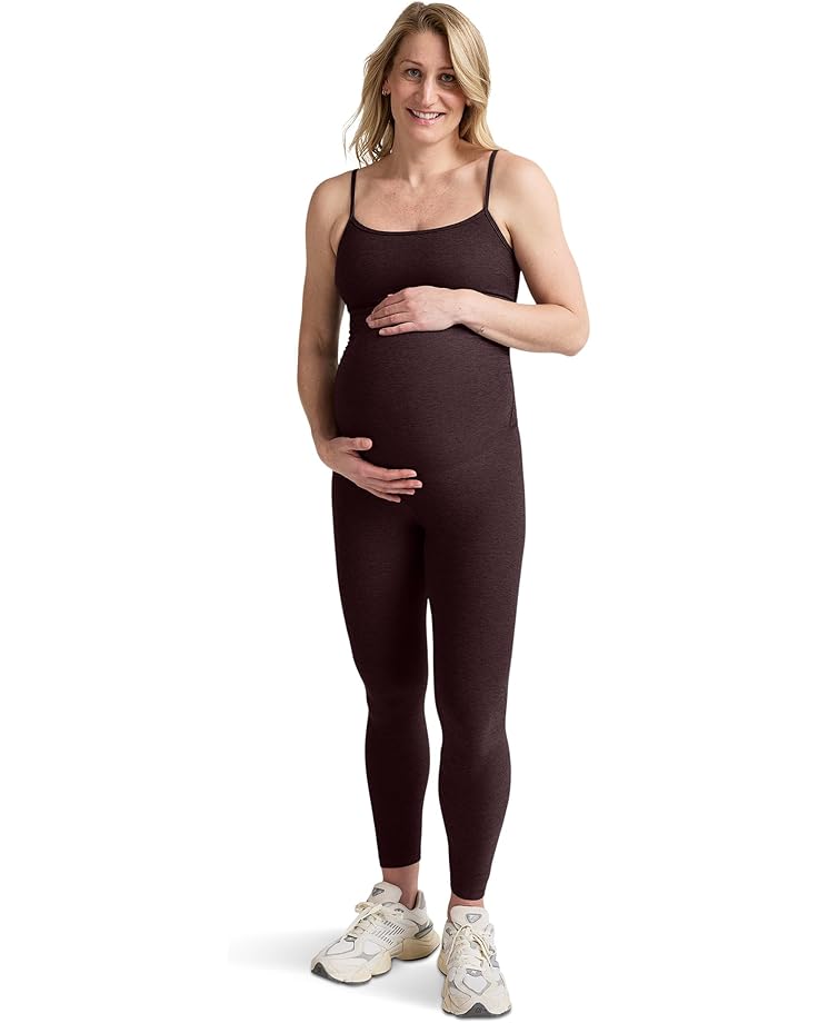 

Женский комбинезон для беременных Beyond Yoga Spacedye Uplevel, Dark Chocolate Heather