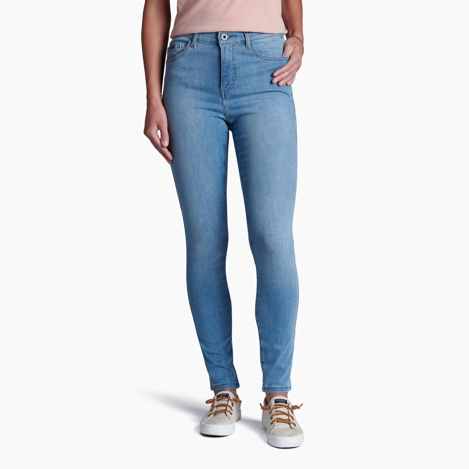 

Джинсы-скинни Kontour Flex с высокой посадкой женские KUHL, Brisk Blue