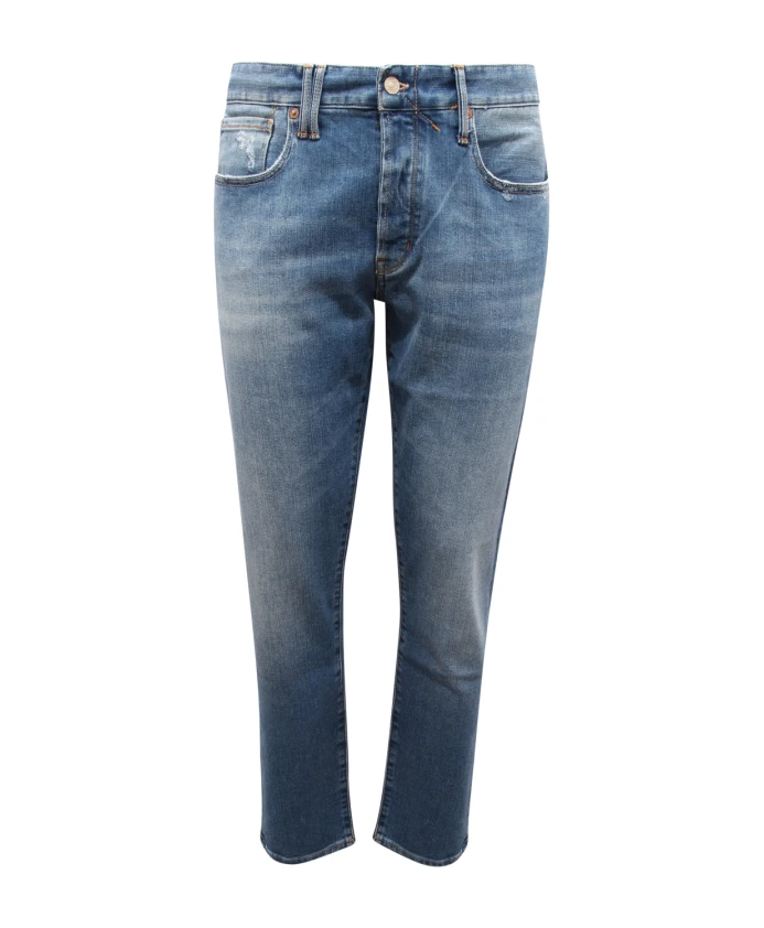 

Узкие джинсы прямого кроя Cycle, синий