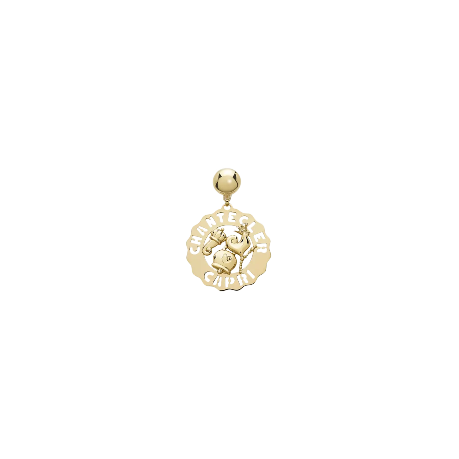 

Серьга Chantecler из желтого золота с бриллиантами