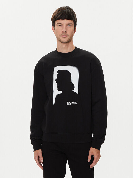 

Толстовка regular fit Karl Lagerfeld, черный