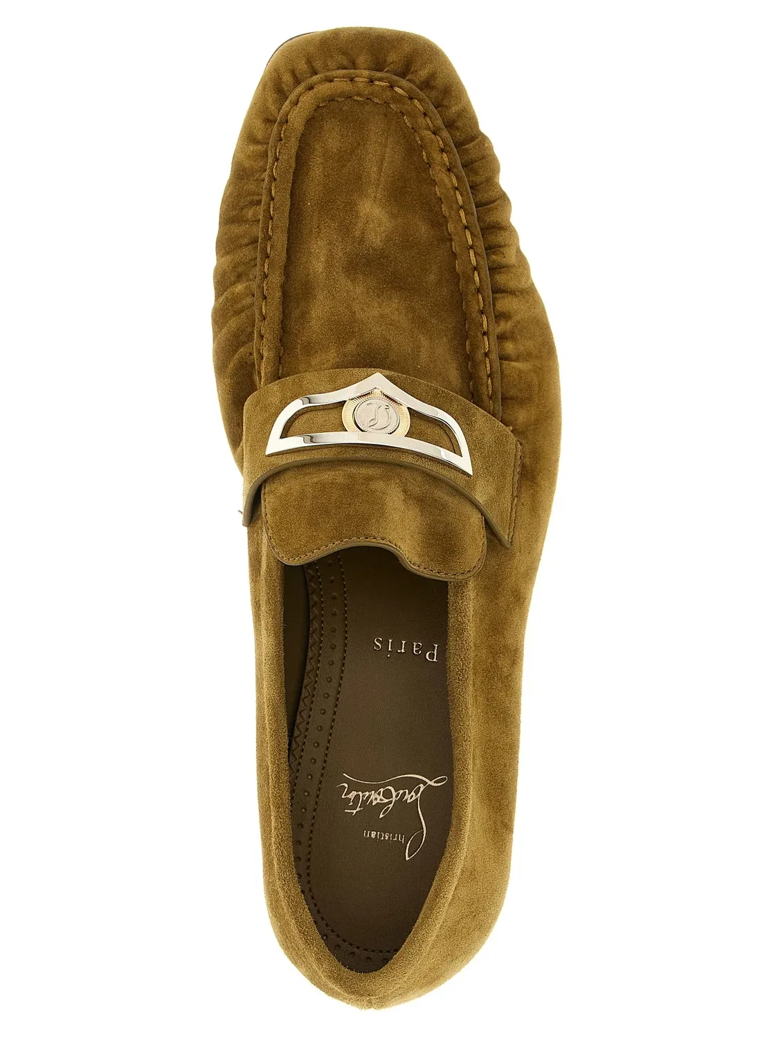 Лоферы 'Mocallista' Christian Louboutin, коричневый — фото 4