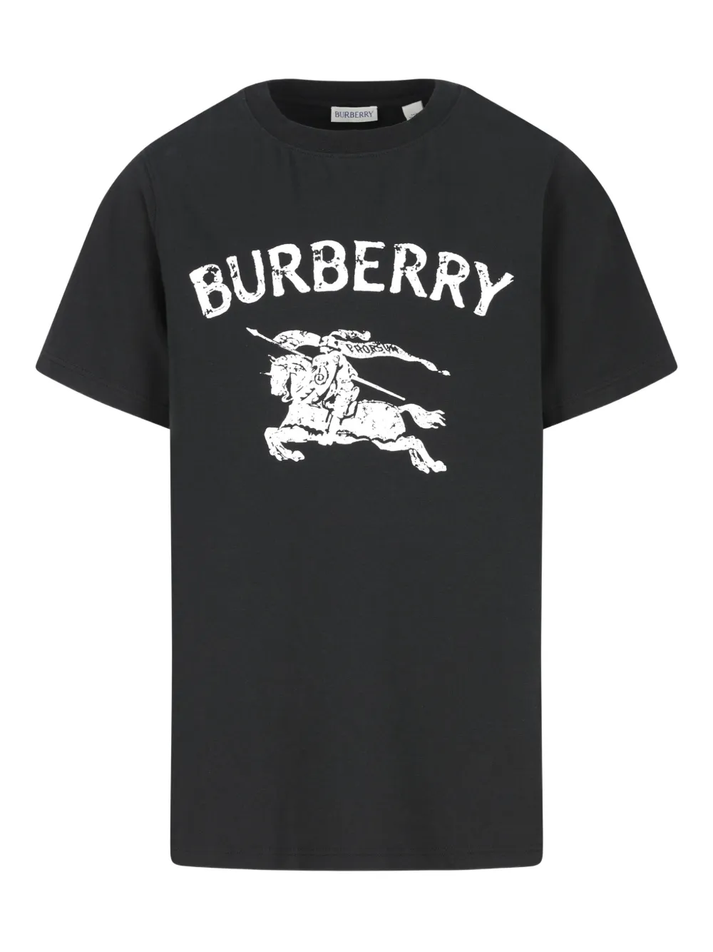 

Футболка с графическим принтом EKD Burberry Kids, черный