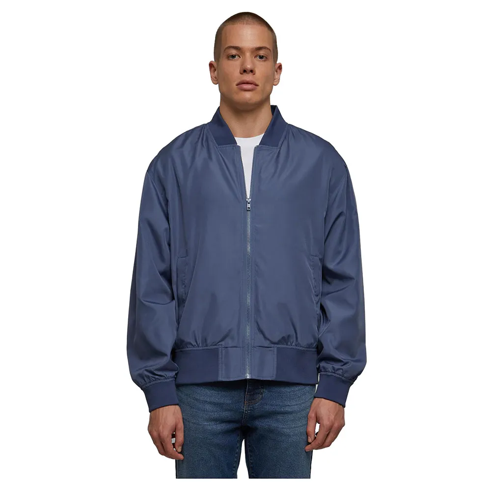 

Куртка Urban Classics Recycled bomber, синий