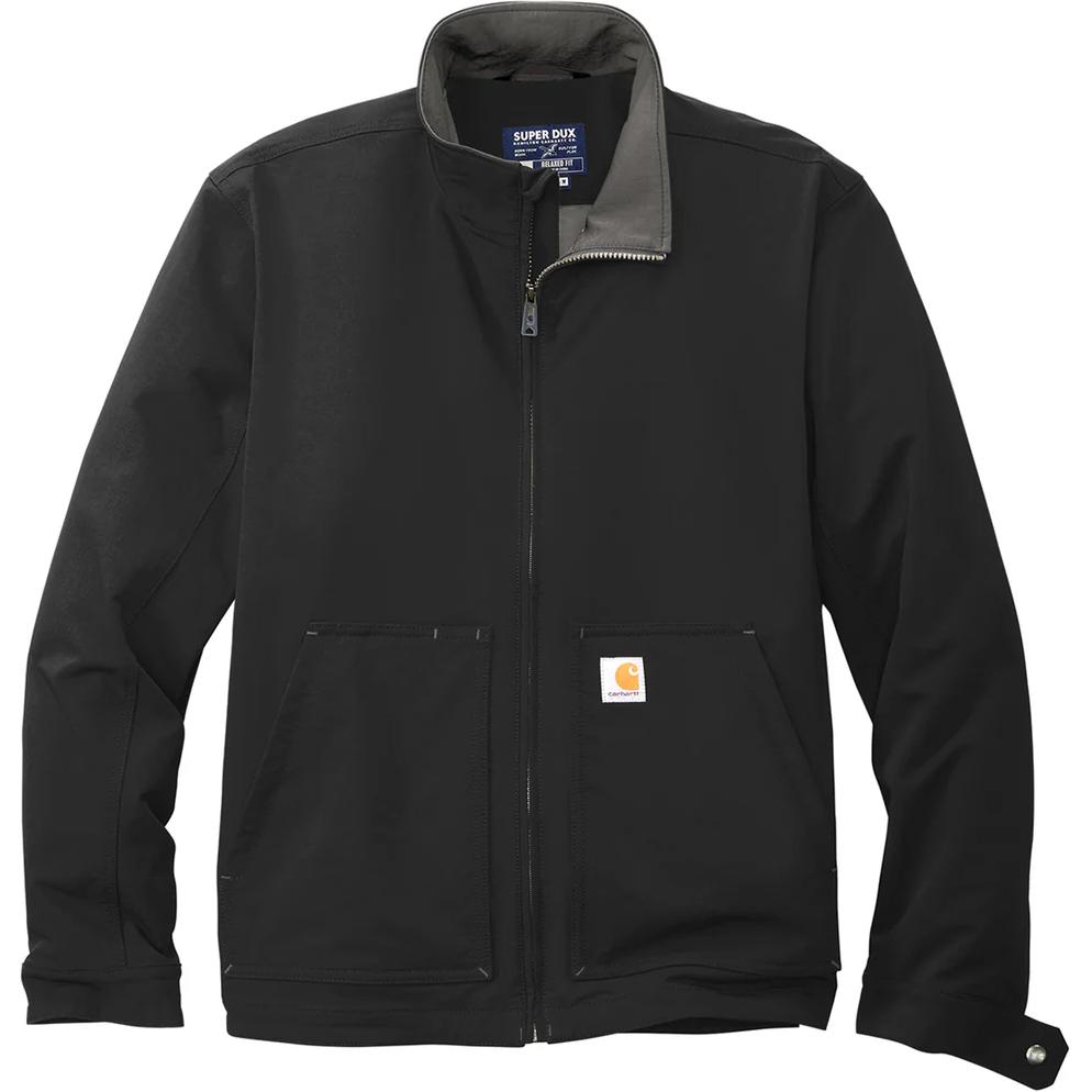 

105534 Куртка Super Dux Collection, легкая куртка из софтшелла, свободный крой, унисекс Carhartt, черный