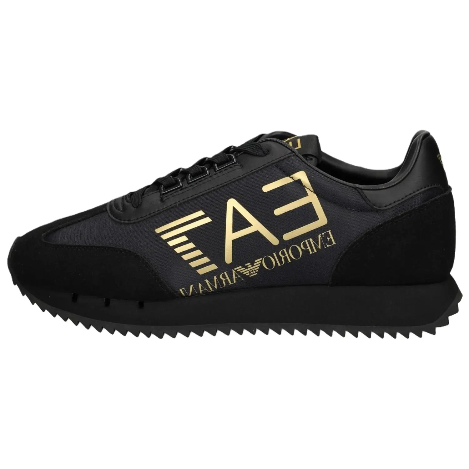 

Кроссовки мужские низкие повседневные черные EA7 EMPORIO ARMANI