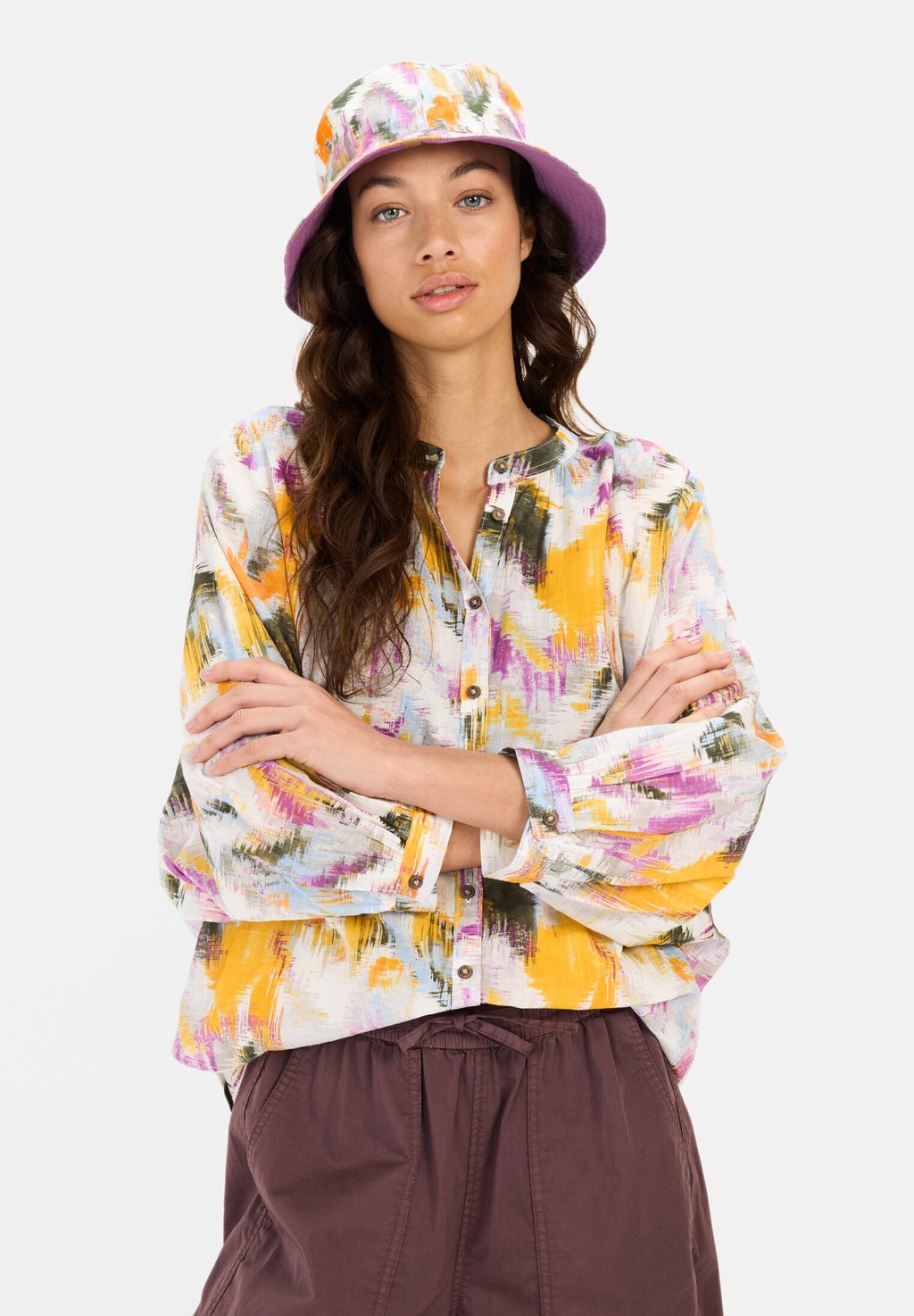 

Шляпа BUCKET camel active, фиолетовый