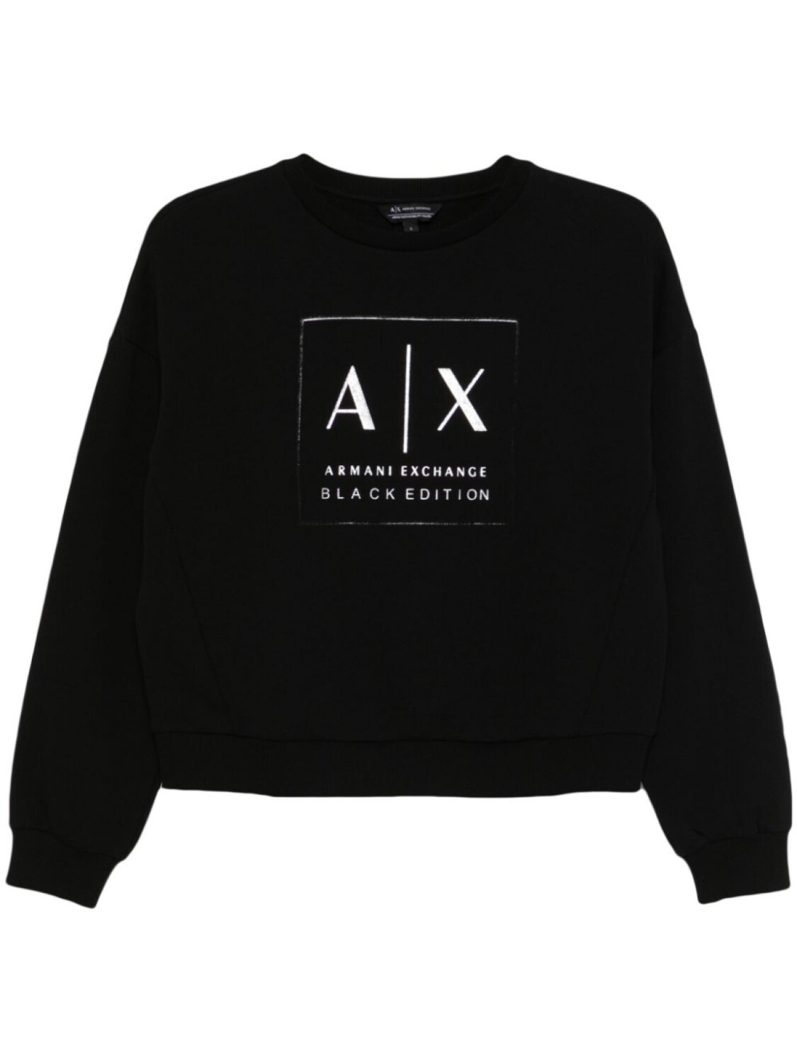 

Armani Exchange толстовка с логотипом, черный