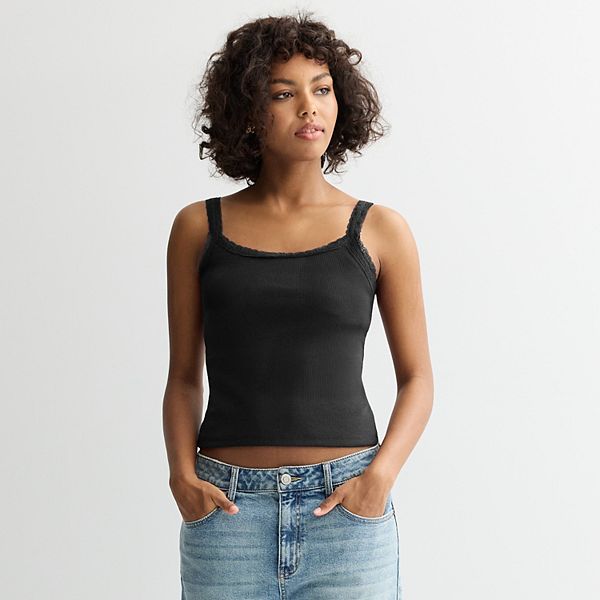 

Детский топ с кружевной отделкой So, Black Luxe