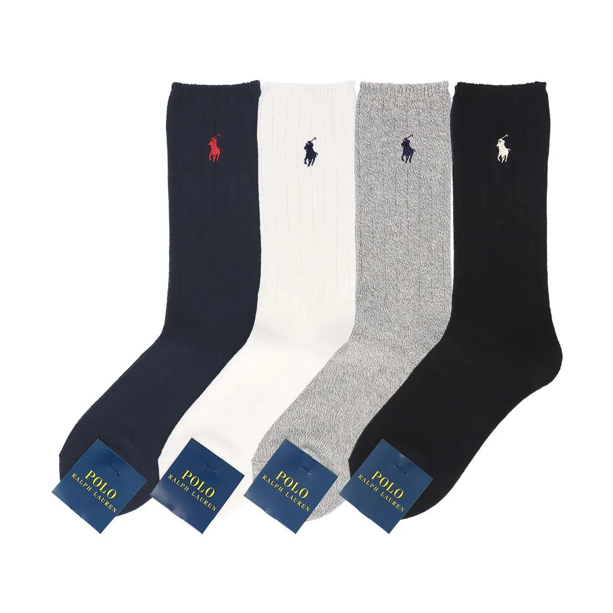 Свободные носки из органического хлопка Polo Ralph Lauren, 94. Middle Gray