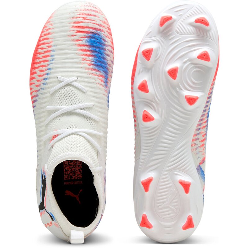 Футбольные бутсы для газона Future 8 Match FG/AG JR Puma, черный — фото 2