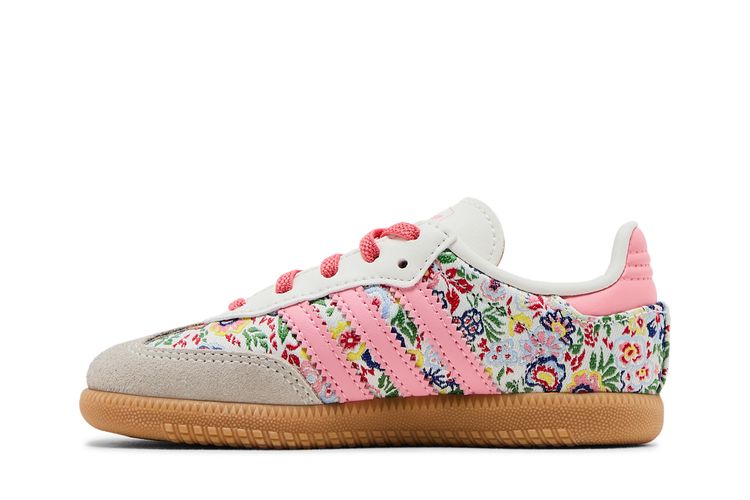 Кроссовки Liberty London x Samba OG EL I 'Floral Embroidery', кремовый — фото 3