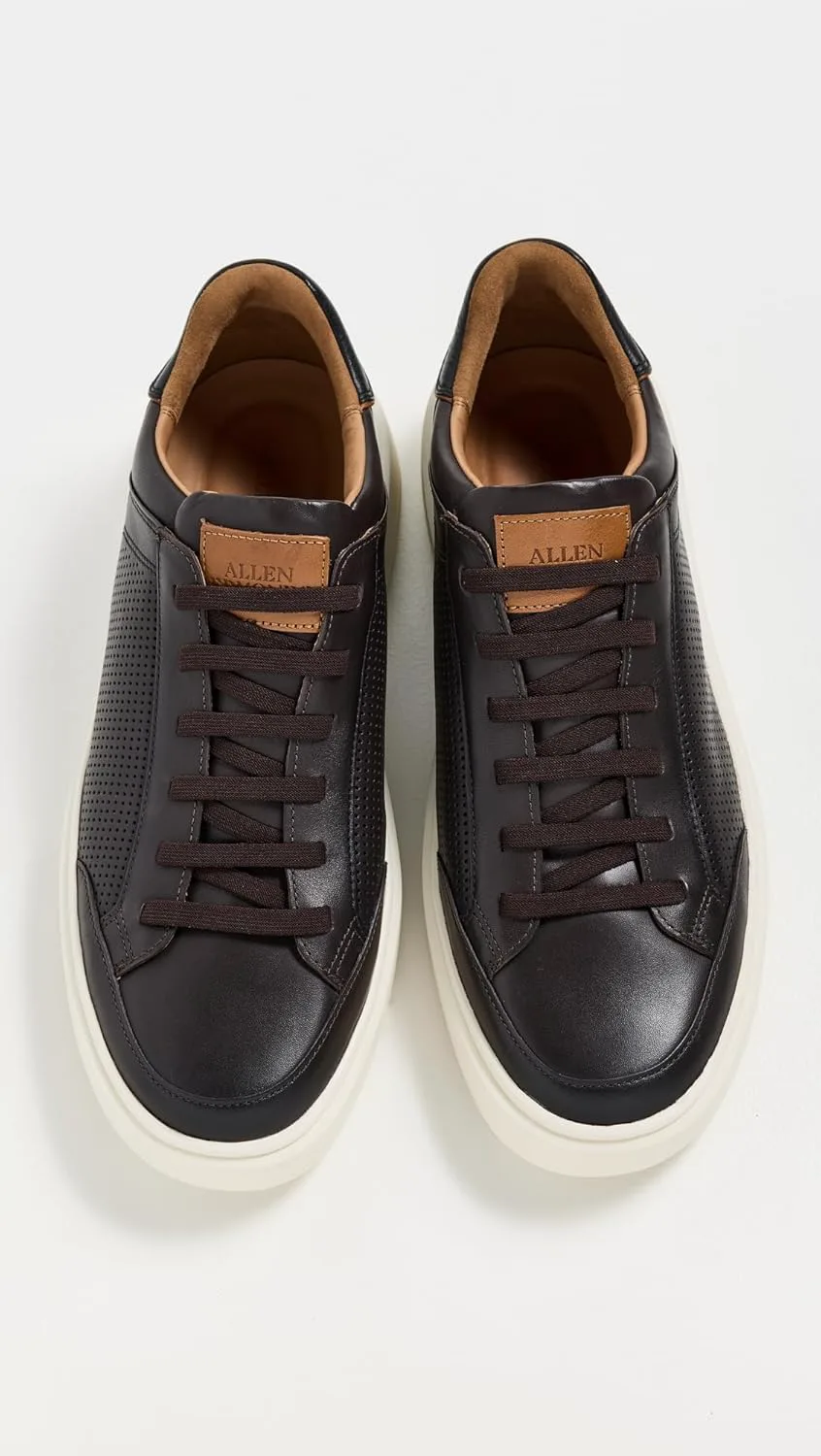 Мужские кожаные кроссовки Allen Edmonds Oliver, темно-коричневый — фото 4