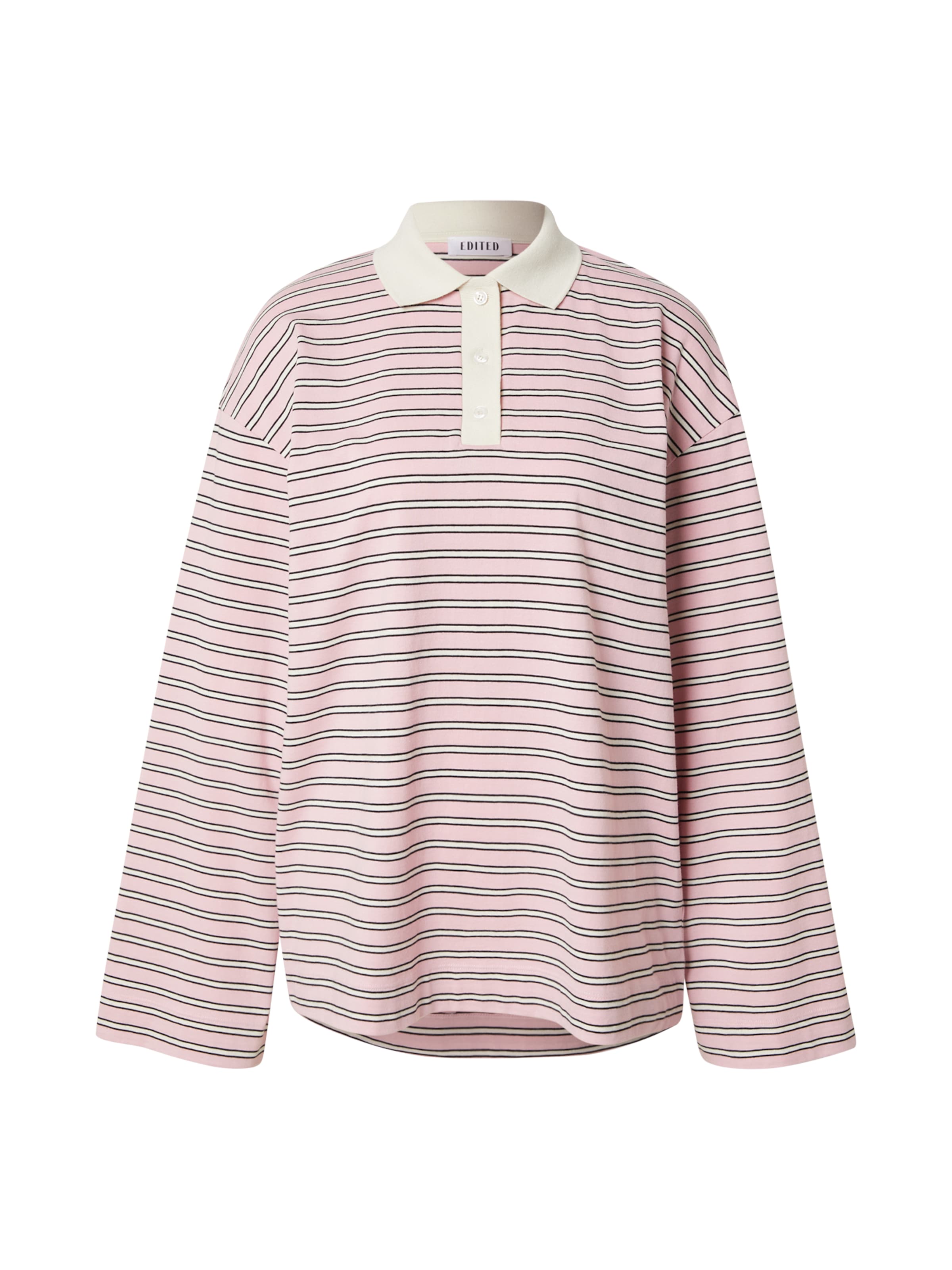 

EDITED Футболка 'Cindy' в розовом и белом цветах, Розовый, EDITED Футболка 'Cindy' в розовом и белом цветах