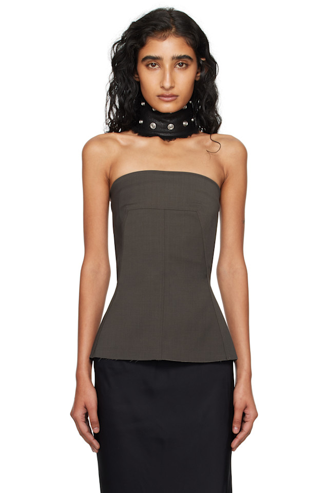 

Rick Owens Серый бюстгальтер-конкорданс