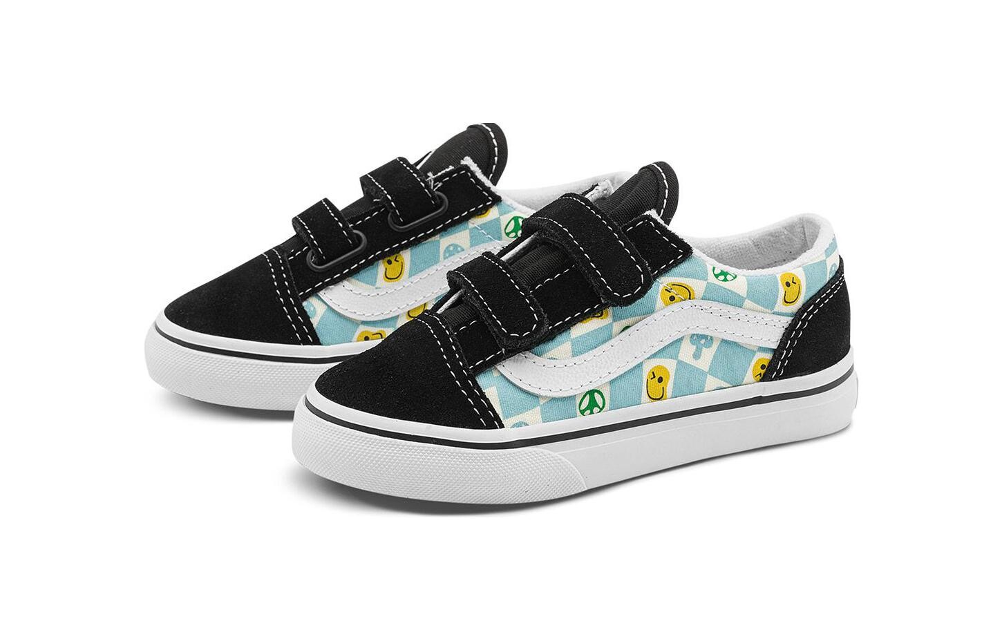 Кроссовки Vans Old Skool Toddler Shoes TD, черный — фото 2