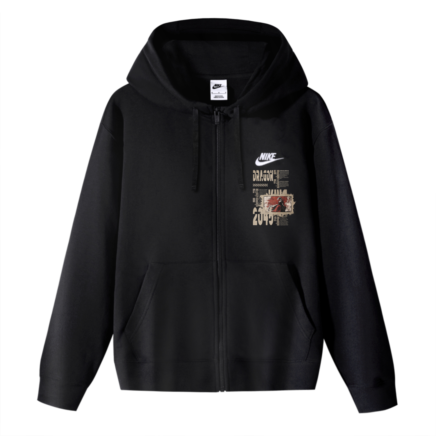 

Nike Куртка унисекс черная, Black