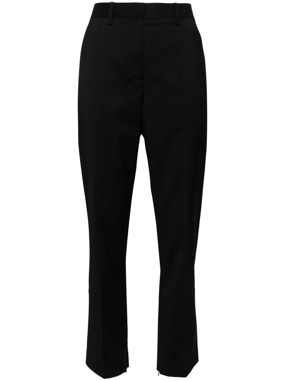 

Узкие шерстяные брюки Helmut Lang, черный