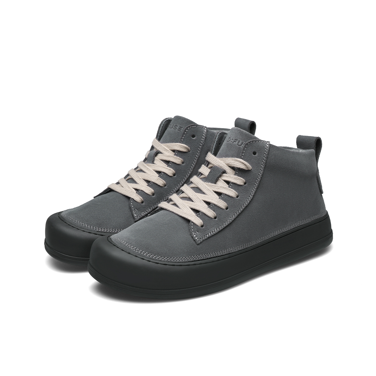 D Fuse Scandinavia нескользящие кроссовки для скейтбординга mid top мужские D:FUSE SCANDINAVIA, априкот Fleece-Lined — фото 4