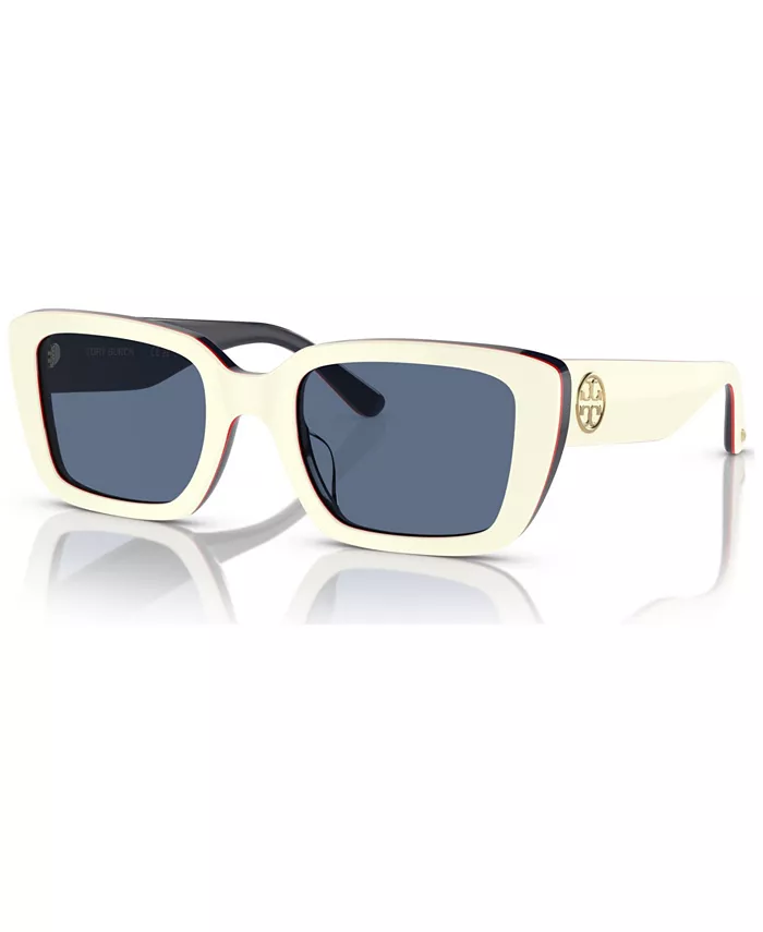 

Женские солнцезащитные очки, TY7190U Tory Burch, слоновая кость/кремовый