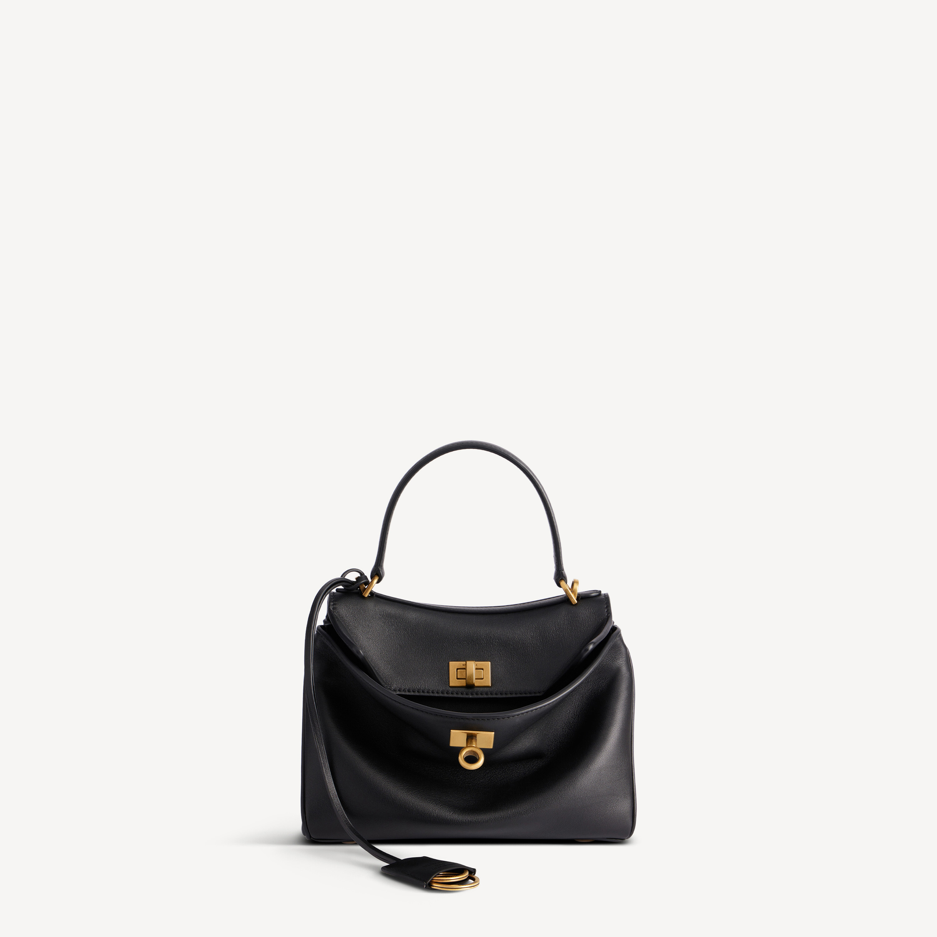 

BALENCIAGA Женская мини-сумка Rodeo в черном цвете