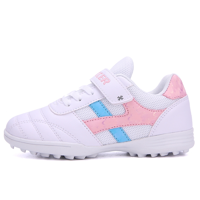 

Детские футбольные бутсы для детей YUZHAOLIN, белый/розовый