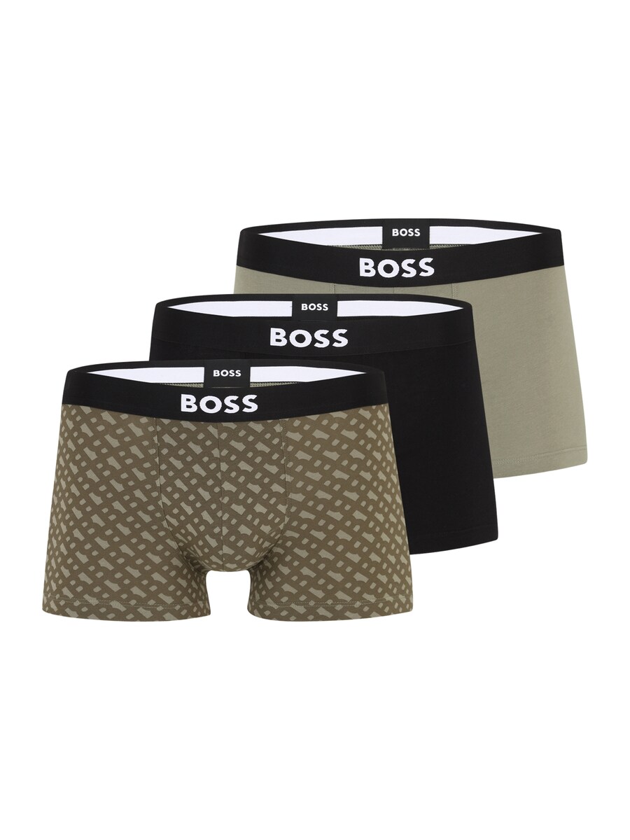 

Боксеры BOSS, цвет Olive/Black