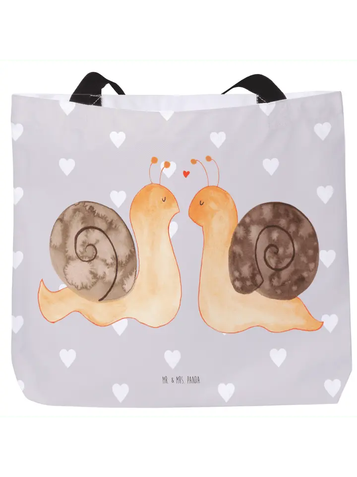 

Шоппер Mr. & Mrs. Panda, серый пастельный