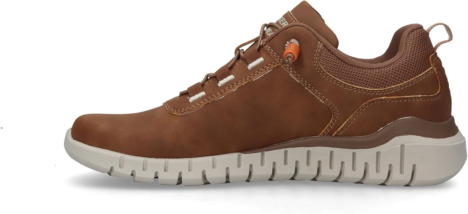 Мужские низкие кроссовки Dockers by Gerli, сменная стелька, Light Brown 340 — фото 4