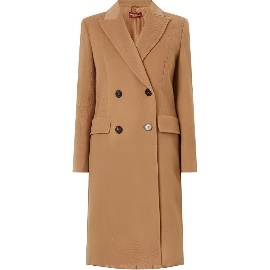 

MaxMara Studio Коричневое женское пальто, Brown