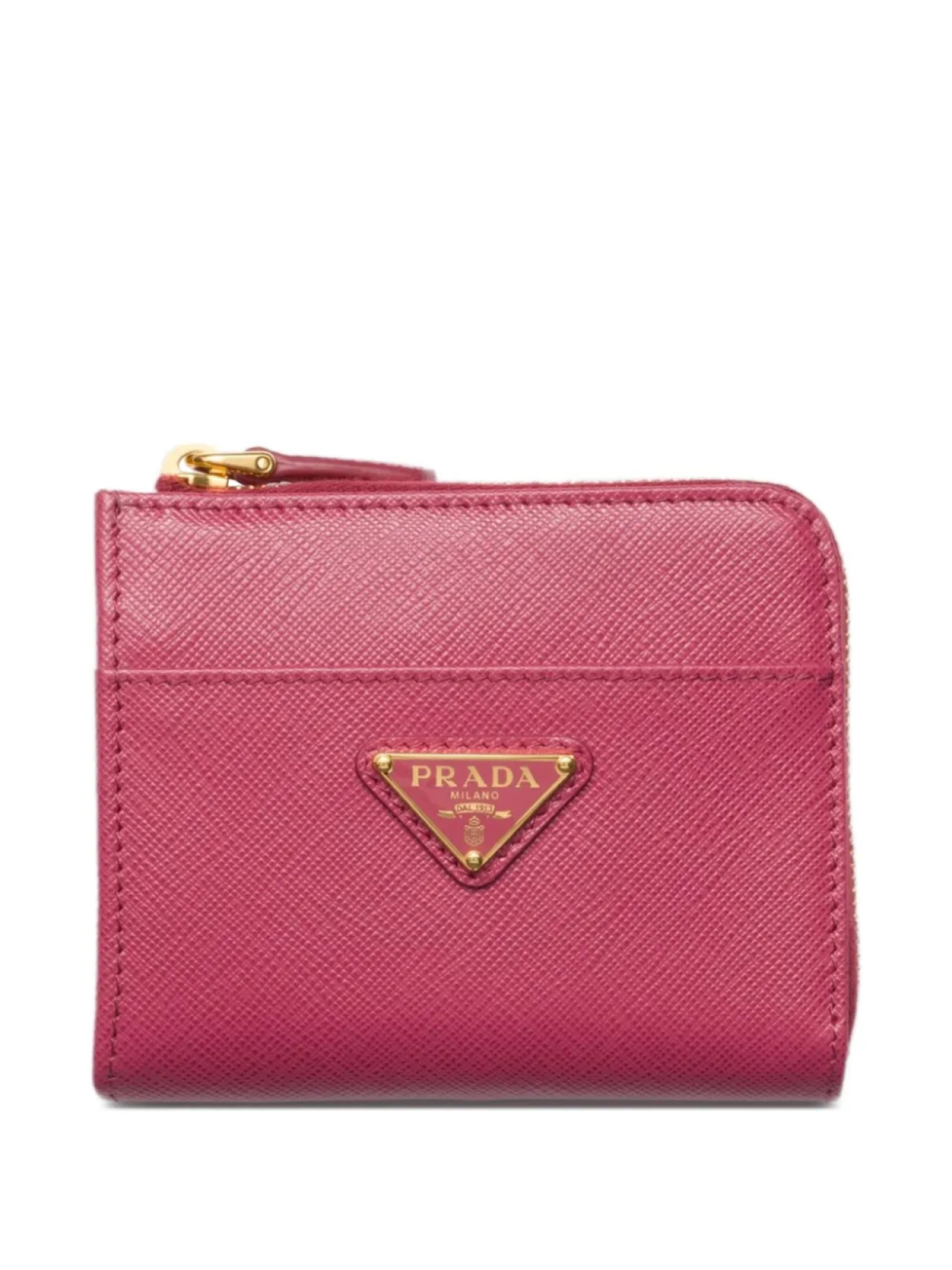 

Prada маленький кошелек с логотипом, розовый