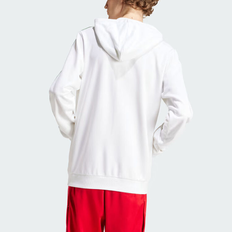 Италия Куртка Мужская Белая Adidas, белый — фото 3