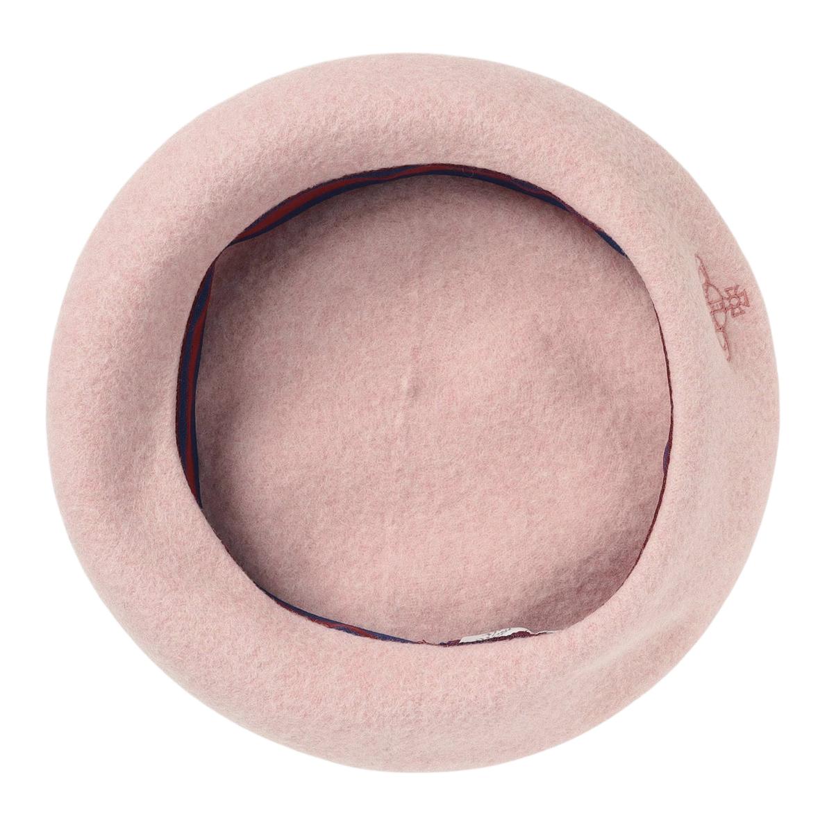 Vivienne Westwood Шерстяной берет унисекс розовый, Pink — фото 4