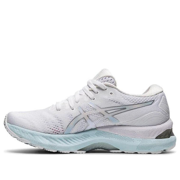 Кроссовки гель нимбус 23 Asics, белый